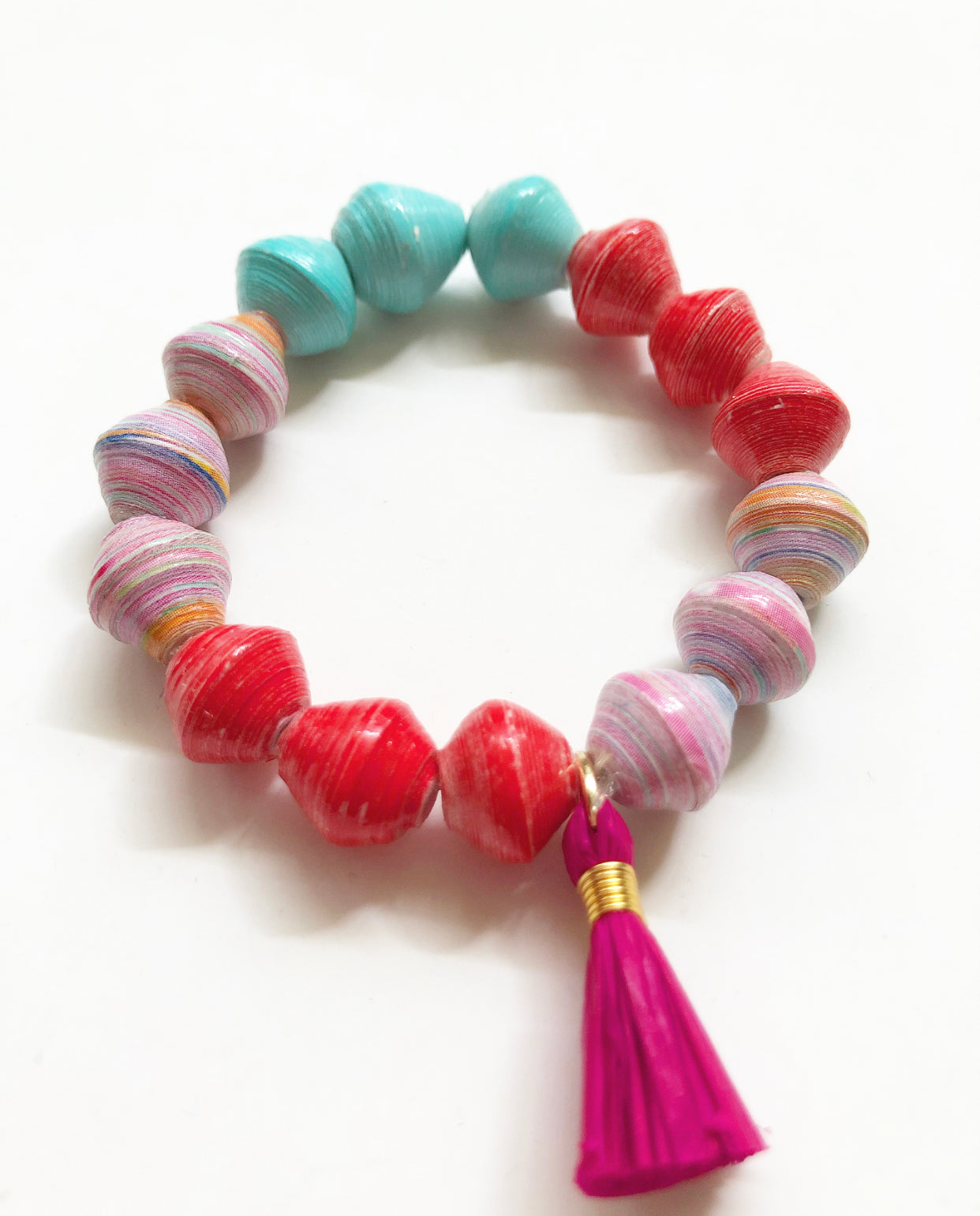 Alternate photo of Unicorn Cotton Candy Bracelet.