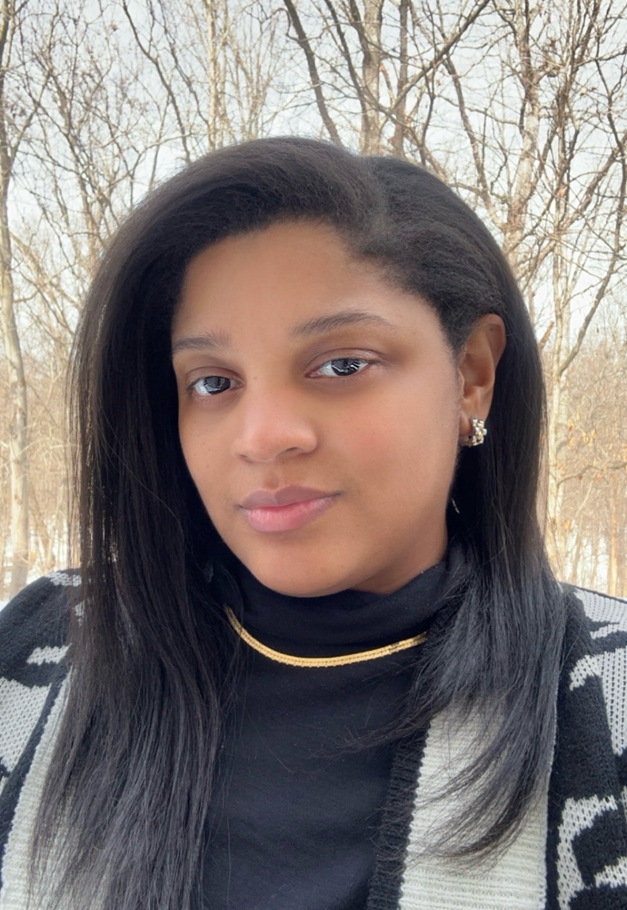 Model wearing our Billie Chain Bracelet.