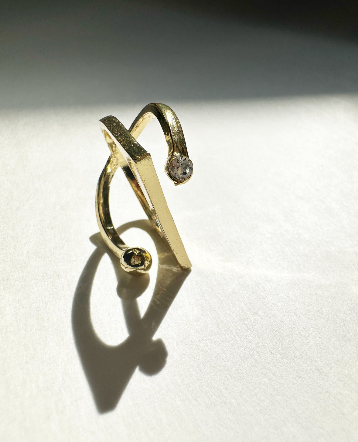 Alternate side angle of our So Maude Ring.