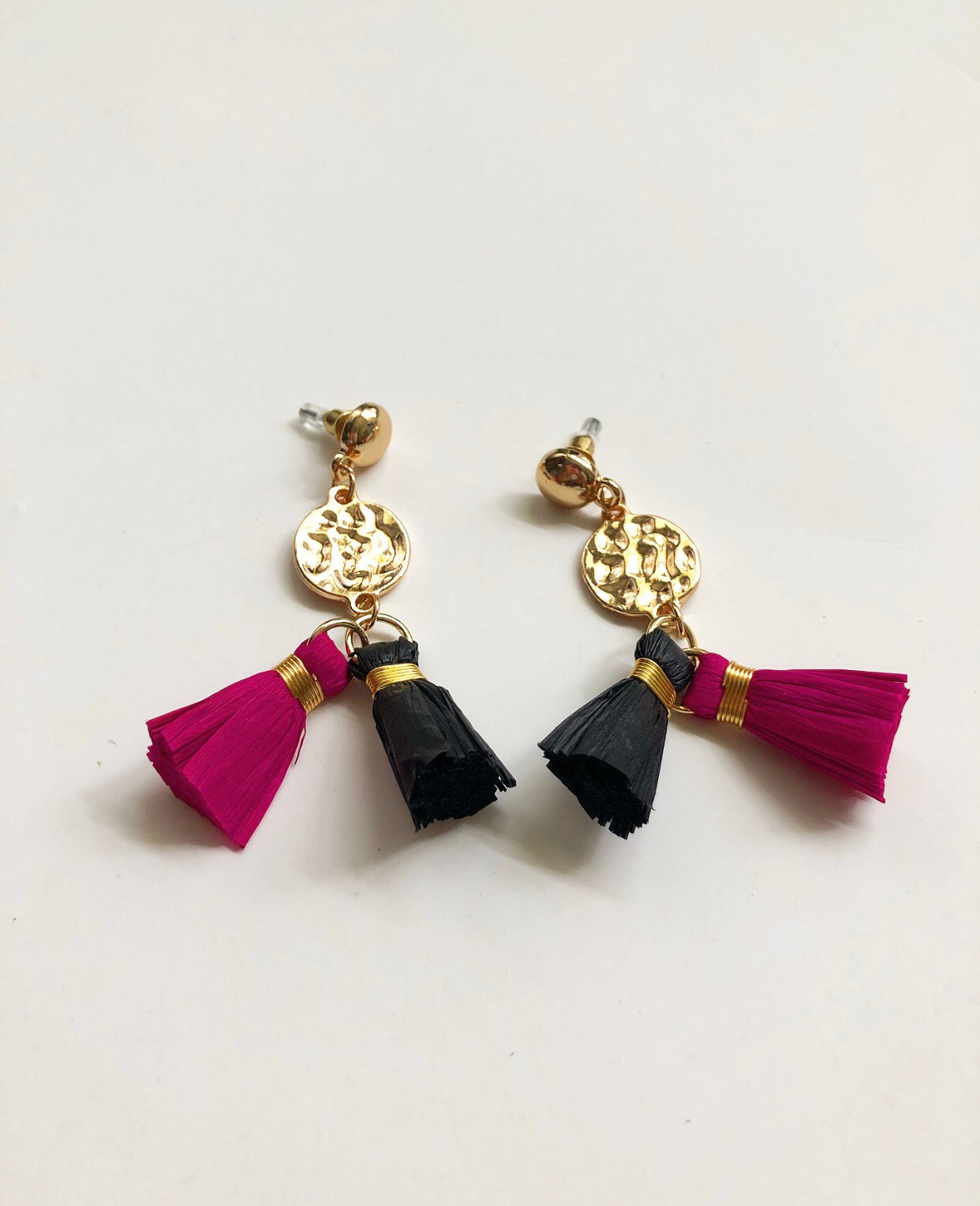It Girl Raffia Earrings