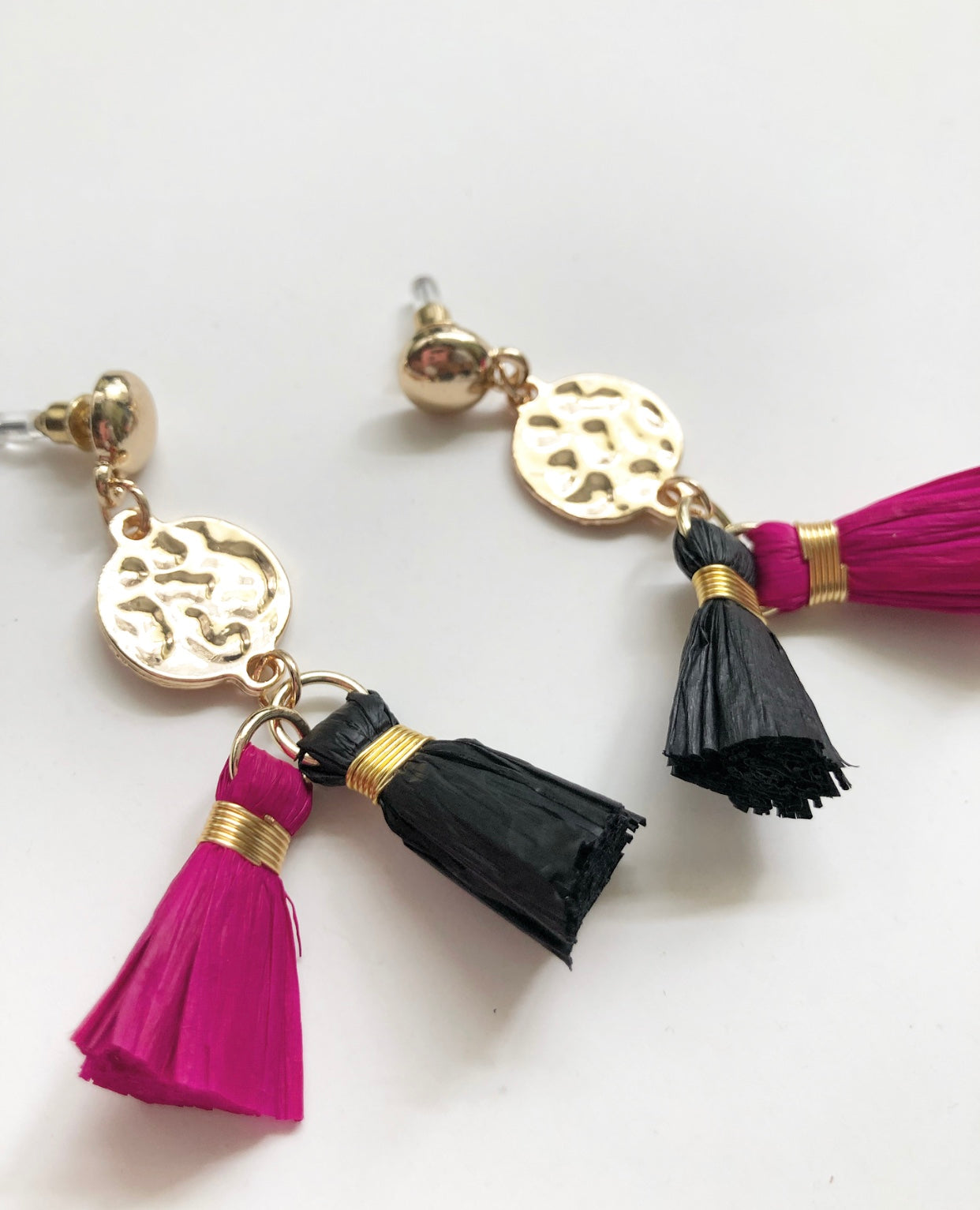 It Girl Raffia Earrings