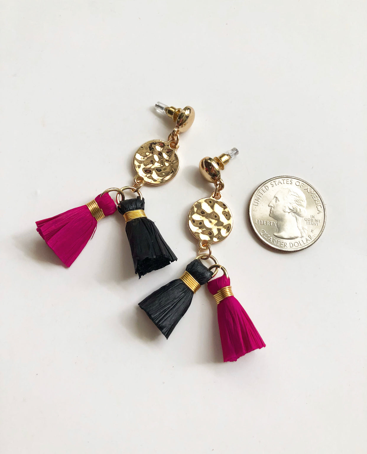 It Girl Raffia Earrings