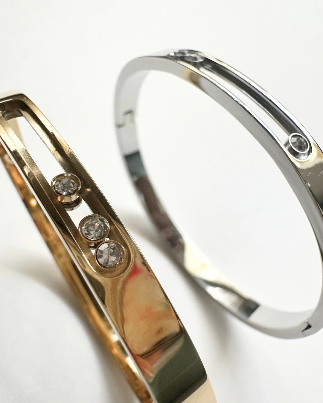 Aelia Sliding Stone Cuff