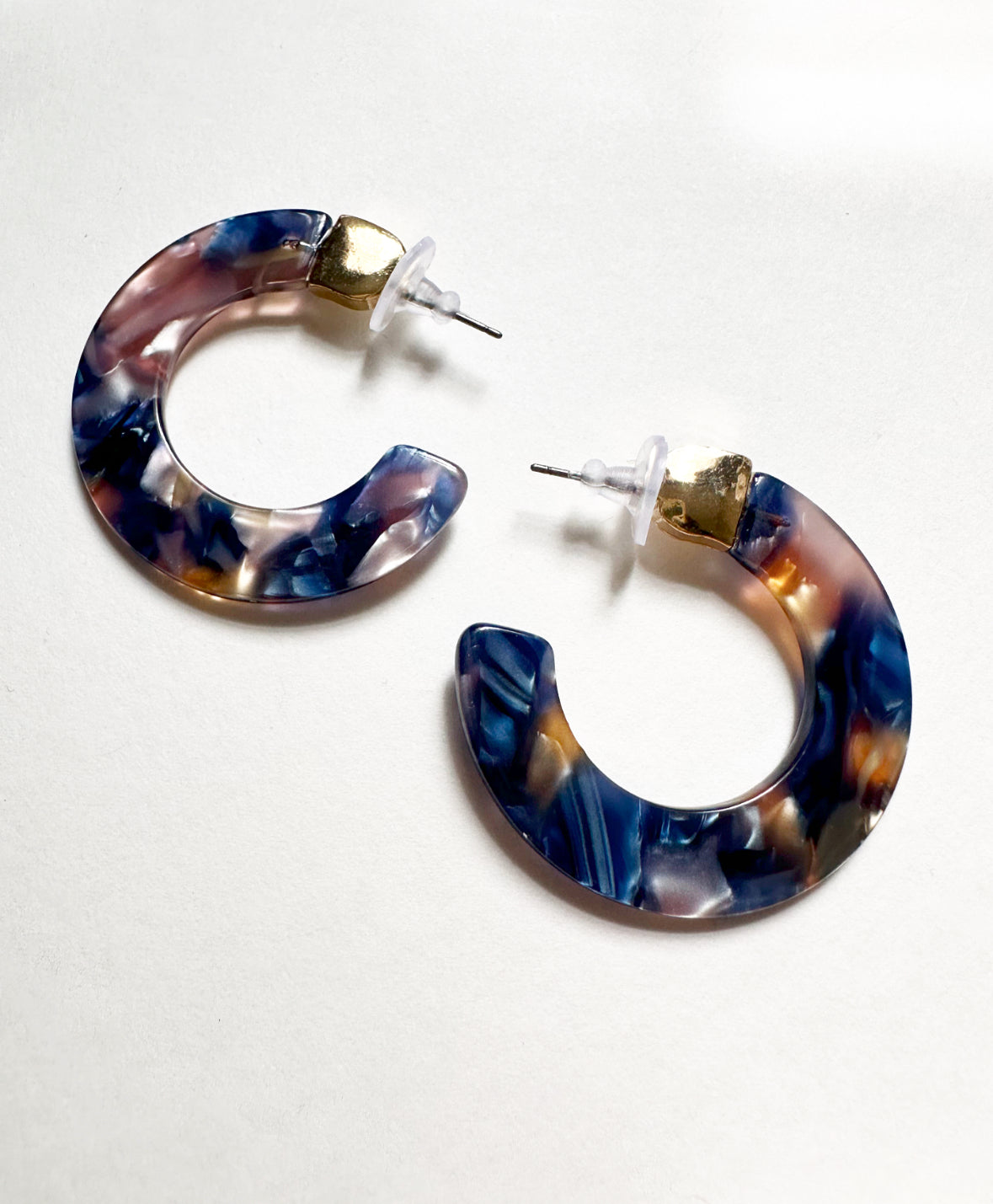 Alternate view of our Leilani Hoops.