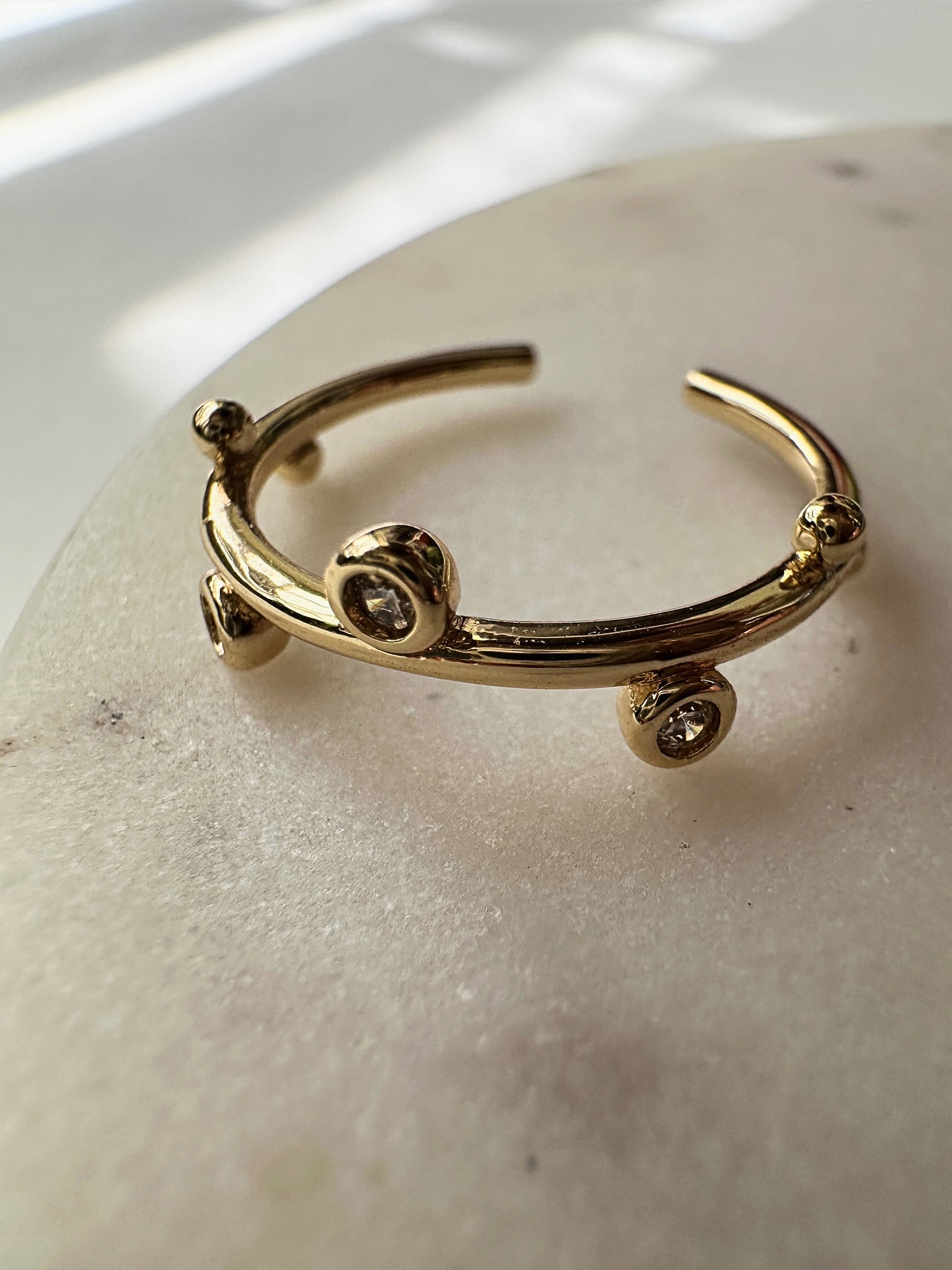 Close-up of Lola Ring