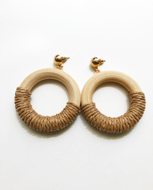 Full view of our Wrapped Up Hoops.